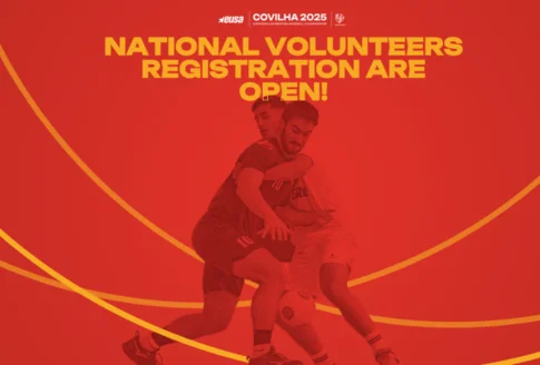 2º Phase of Volunteers Recruitment for the 2025 European Universities Handball Championship
